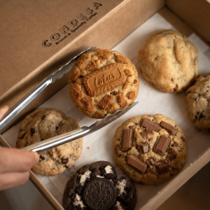 Caja regalo Condesa con seis cookies
